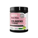 Colágeno Pink Mom Limão 240g Pote Frontal