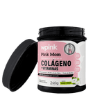 Colágeno Pink Mom Maçã Verde Pote Aberto