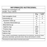Tabela de Informação Nutricional - Power Pink Limão