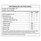 Tabela de Informação Nutricional - Power Pink Uva-Verde
