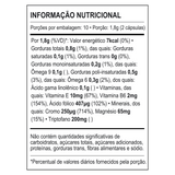 Tabela de informação nutricional do TPWoman, com os valores de Óleo de Prímula, Triptofano, Vitamina B6 e Vitamina E por porção.