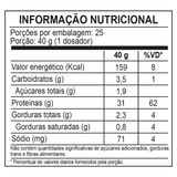 Tabela de Informação Nutricional - Whey Protein Baunilha