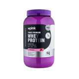 Whey Protein Morango 1kg Pote Frontal
