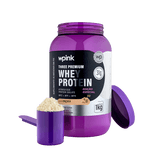 Whey Protein Pipoca 1kg Pote Lateral com Dosador